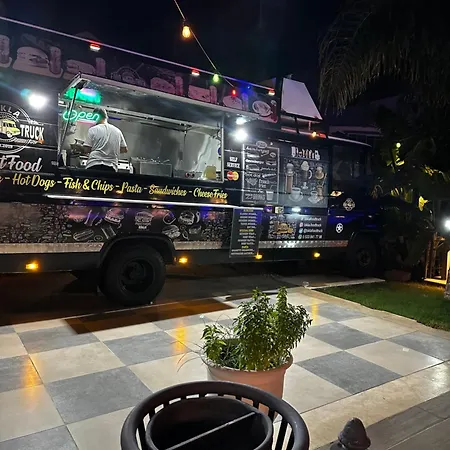 アパート Kibris Girnede 1 Yatak Odali Sueper Lueks Havuzlu *