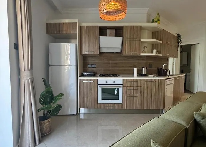 Διαμέρισμα Kibris Girnede 1 Yatak Odali Sueper Lueks Havuzlu