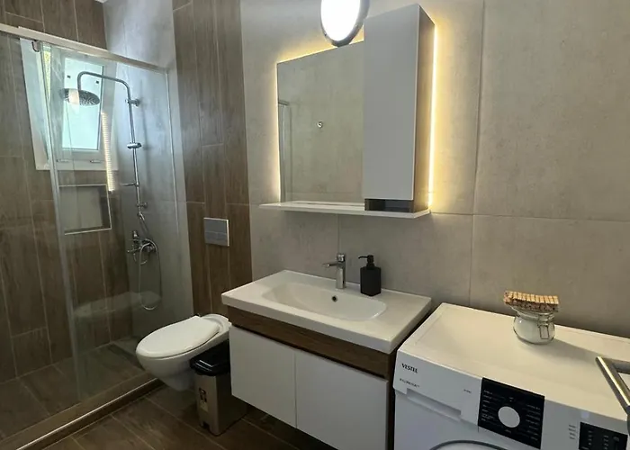 Apartament Kibris Girnede 1 Yatak Odali Sueper Lueks Havuzlu *